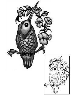 Hummingbird Tattoo Animal tattoo | ANF-02115