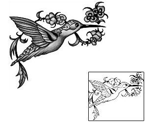 Hummingbird Tattoo Animal tattoo | ANF-02123
