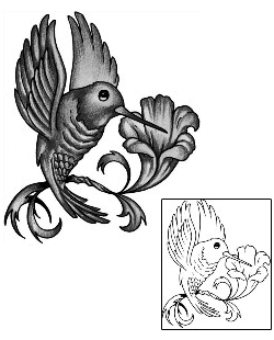Hummingbird Tattoo Animal tattoo | ANF-02125