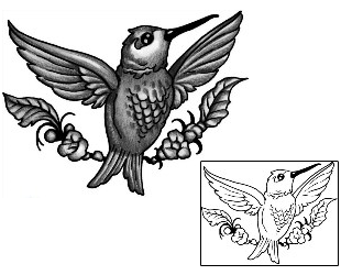 Hummingbird Tattoo Animal tattoo | ANF-02126