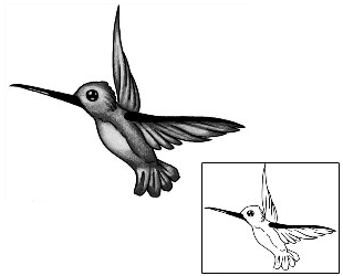 Hummingbird Tattoo Animal tattoo | ANF-02132