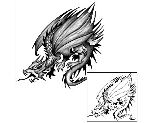 Dragon Tattoo Mythology tattoo | ANF-02145