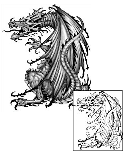 Dragon Tattoo Mythology tattoo | ANF-02152