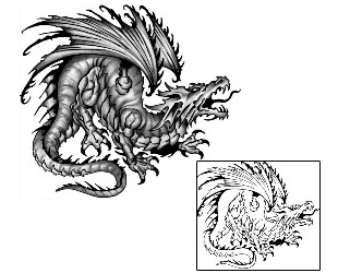 Monster Tattoo Mythology tattoo | ANF-02157