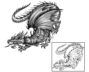 Dragon Tattoo Mythology tattoo | ANF-02169