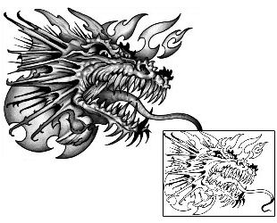 Monster Tattoo Mythology tattoo | ANF-02173
