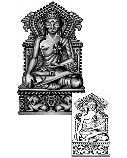 Buddha Tattoo Ethnic tattoo | ANF-02220