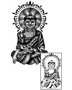 Buddha Tattoo Ethnic tattoo | ANF-02236
