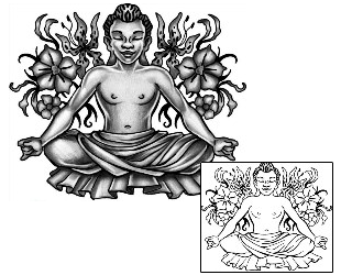 Buddha Tattoo Ethnic tattoo | ANF-02243