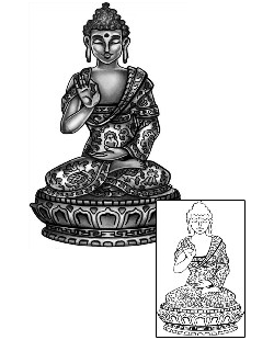 Buddha Tattoo Ethnic tattoo | ANF-02247
