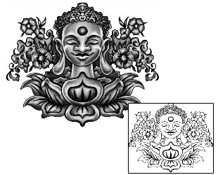 Religious Tattoo Religious & Spiritual tattoo | ANF-02276
