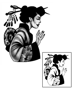 Picture of Akira Geisha Tattoo