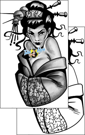 Woman Tattoo geisha-tattoos-anibal-anf-02300