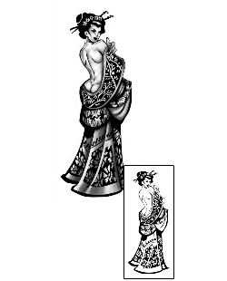 Ethnic Tattoo Kaiyo Geisha Tattoo