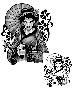 Ethnic Tattoo Miyuki Geisha Tattoo