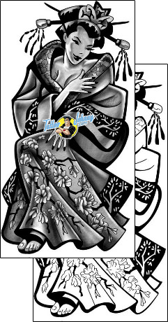Woman Tattoo geisha-tattoos-anibal-anf-02329