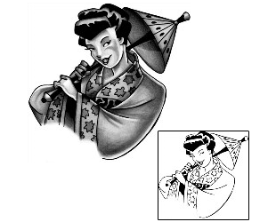 For Men Tattoo Setsuko Geisha Tattoo