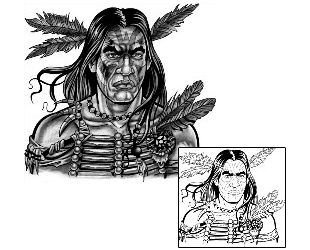Native American Tattoo Ethnic tattoo | ANF-02468
