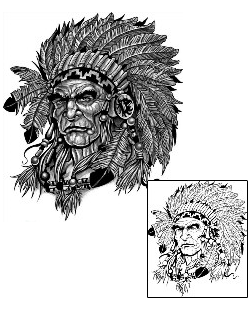 Native American Tattoo Ethnic tattoo | ANF-02469