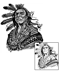 Native American Tattoo Ethnic tattoo | ANF-02474