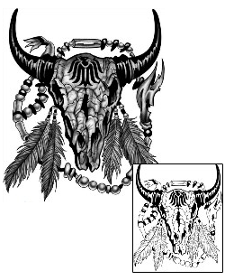 Skull Tattoo Miscellaneous tattoo | ANF-02478