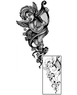 Angel Tattoo Religious & Spiritual tattoo | ANF-02498