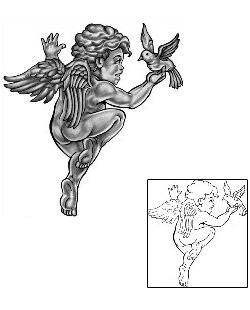 Angel Tattoo Religious & Spiritual tattoo | ANF-02509
