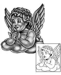 Angel Tattoo Religious & Spiritual tattoo | ANF-02510