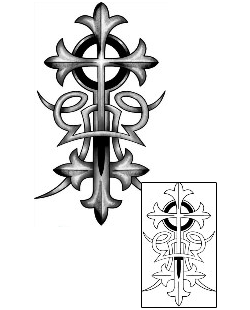 Celtic Tattoo Religious & Spiritual tattoo | ANF-02664