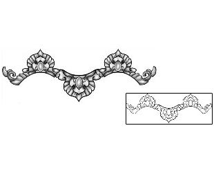 Lower Back Tattoo For Women tattoo | ANF-02741