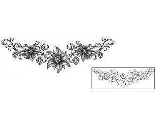 Lower Back Tattoo For Women tattoo | ANF-02749