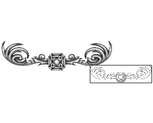 Lower Back Tattoo For Women tattoo | ANF-02793