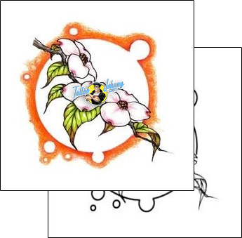 Flower Tattoo plant-life-flowers-tattoos-adam-puckett-apf-00001