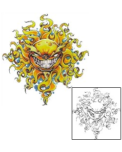 Sun Tattoo Miscellaneous tattoo | APF-00019