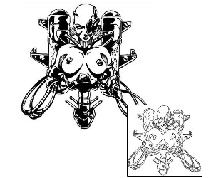 Biomechanical Tattoo Tattoo Styles tattoo | APF-00035