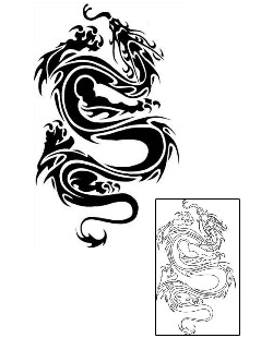 Dragon Tattoo Horror tattoo | APF-00057