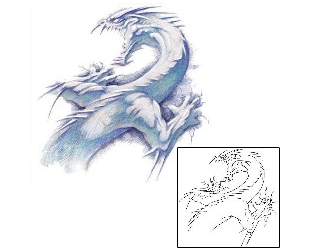 Dragon Tattoo Mythology tattoo | APF-00091