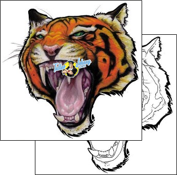 Tiger Tattoo apf-00125