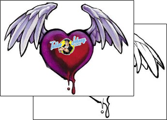 Heart Tattoo for-women-wings-tattoos-adam-puckett-apf-00128