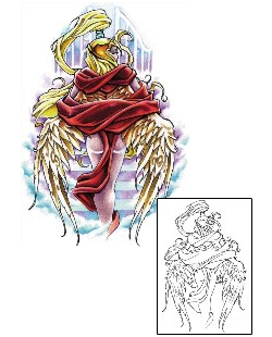 Angel Tattoo Mythology tattoo | APF-00129