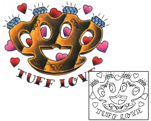 Traditional Tattoo Tuff Love Tattoo