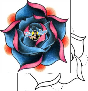 Rose Tattoo plant-life-rose-tattoos-stacie-becker-aqf-00036