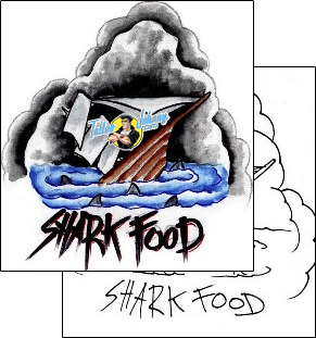 Shark Tattoo marine-life-shark-tattoos-anthony-riccardo-arf-00027