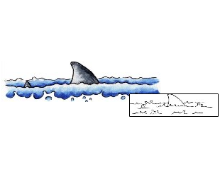 Shark Tattoo Marine Life tattoo | ARF-00028