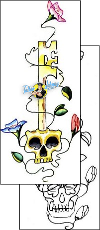 Skull Tattoo horror-skull-tattoos-anthony-riccardo-arf-00040