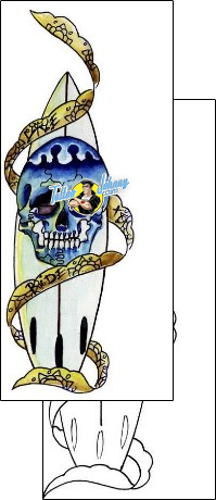 Skull Tattoo horror-skull-tattoos-anthony-riccardo-arf-00046