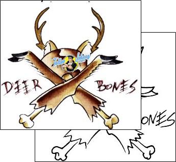 Animal Tattoo deer-tattoos-anthony-riccardo-arf-00052