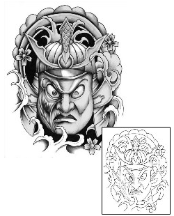 Mask Tattoo Miscellaneous tattoo | ASF-00012