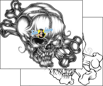 Skull Tattoo horror-skull-tattoos-skull-atf-00012