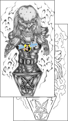 Evil Tattoo horror-evil-tattoos-skull-atf-00013